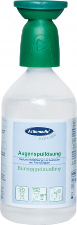 GRAMM-Actiomedic Augenspülflasche mit Natriumchloridlösung 0,9% 500 ml