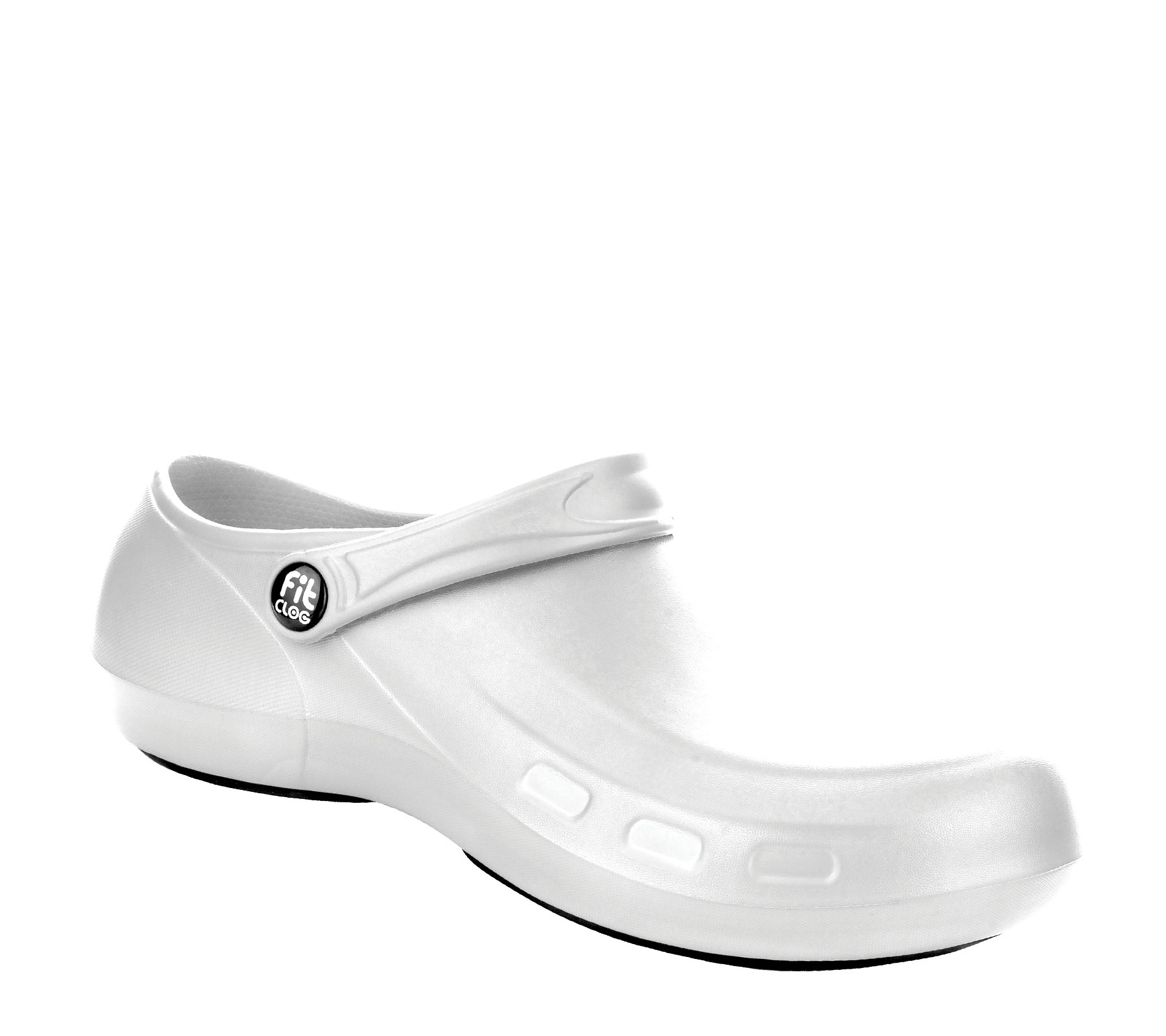 Fit Clog "Power" weiss 43
